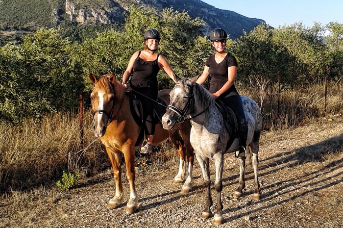 Paardrijden Corfu